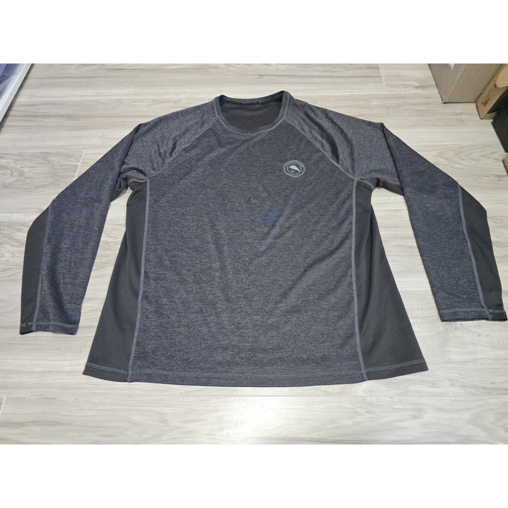 Tommy Bahama Island Active Long Sleeve XL Gray Mens